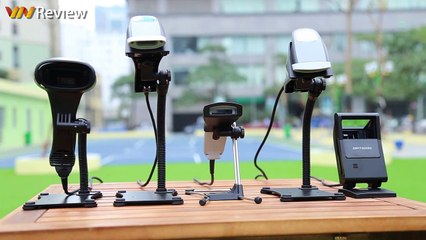 VnReview - Giới thiệu các dòng máy quét mã có dây của Opticon