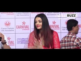 Aishwarya Rai Bachchan celebrates Christmas with cancer patients.