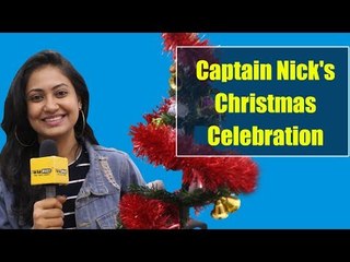 Captian Nick celebrates Christmas with IWMbuzz