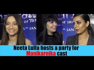 Neeta Lulla host a party for team Manikarnika