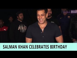 Salman Khan celebrates birthday with friends and family