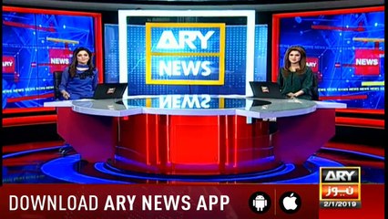 Bulletins ARYNews 1200 2nd January 2019