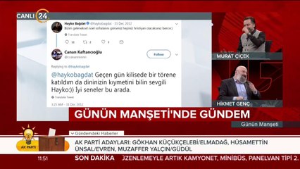 Hayko Bağdat ve CHP'li Kaftancıoğlu