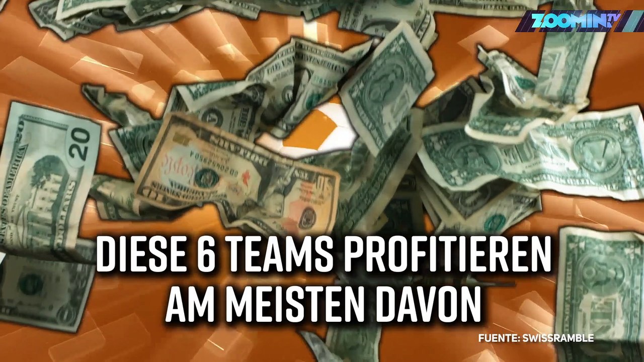 Was Fußballvereine durch Sponsoring an Geld bekommen