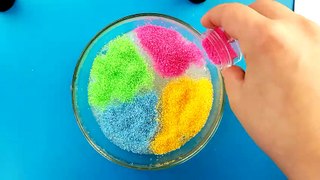 Mixing sand and slime