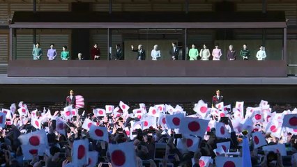 Japanese emperor gives his final New Year's address