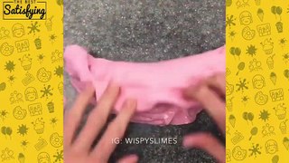 Most Satisfying Crunchy Slime 2018   67