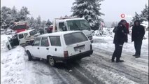 Antalya-Konya Karayolu Kar Nedeniyle Trafiğe Kapatıldı