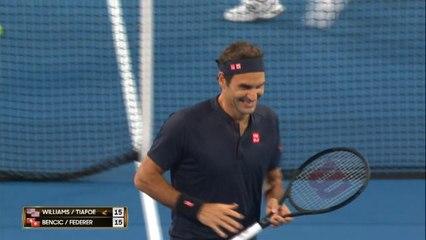 Hopman Cup - Federer vainqueur de Williams en double mixte