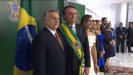 Bolsonaro hace gala de su ultranacionalismo en su toma de posesión