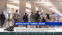 Antalya'ya turist akını