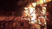 Fatih'te Çıkan Yangın Sonrası Harabeye Dönen Binalar Belediye Ekipleri Tarafından Yıkıldı