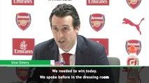 We needed to win today - Emery