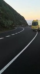 Sin fecha para la reapertura de la TF-42, afectada por un desprendimiento de rocas