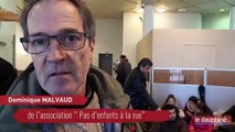 VALENCE / Dominique Malvaud de l'association « Pas d'enfants à la rue »