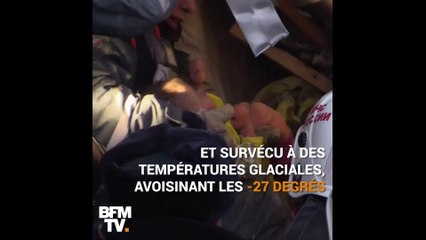 Ce bébé a passé 35h dans les décombres d'un immeuble effondré à -27°C... et a été retrouvé vivant