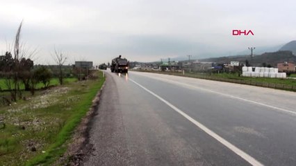 Hatay Suriye Sınırına Askeri Sevkiyat