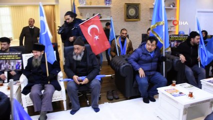 Çin zulmünü protesto için İstanbul’dan yola çıkan grup Ankara’ya ulaştı