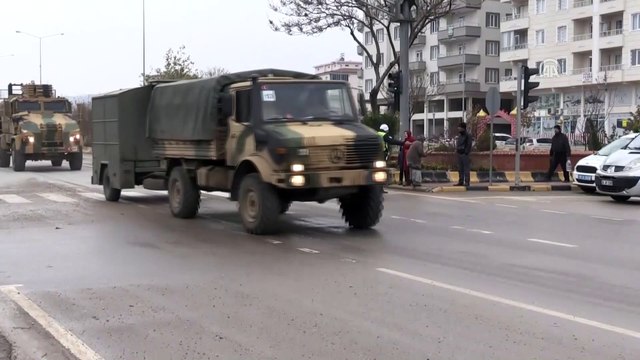 Suriye sınırına askeri sevkiyat - KİLİS