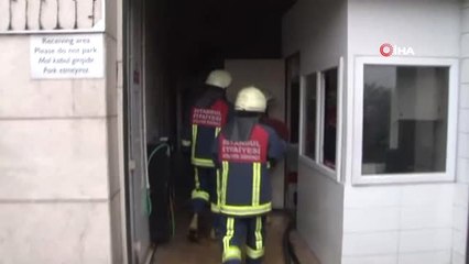 Beyoğlu'nda Bir Otelin Sauna Bölümünde Yangın Çıktı