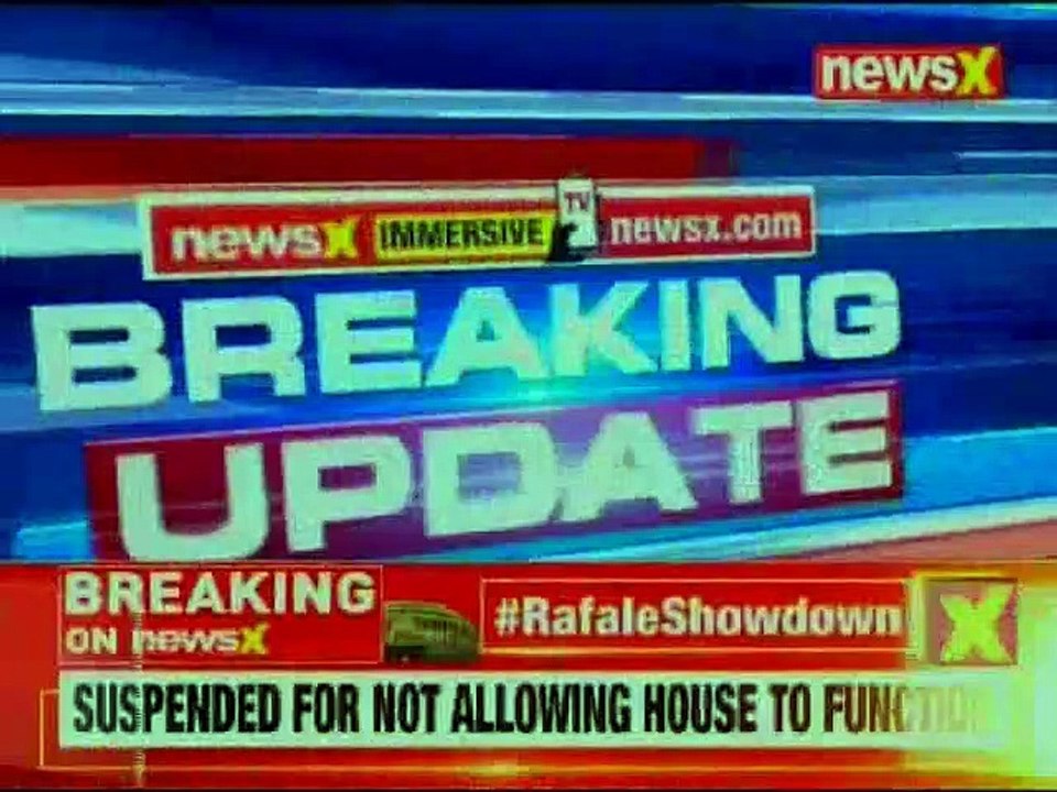 Rafale Showdown: All AIADMK MPs suspended for 5 days