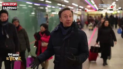 Stéphane Bern impressionné : Il découvre le métro viennois