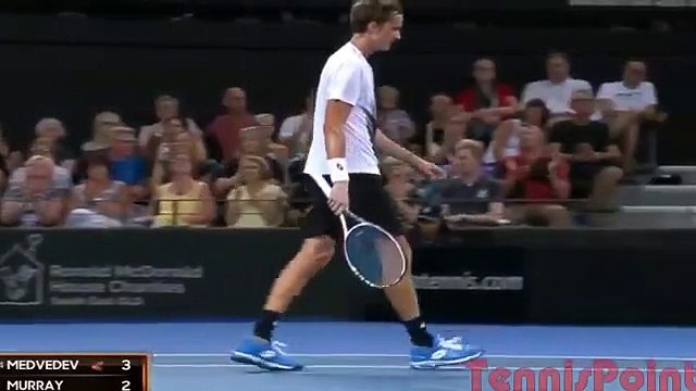 Andy Murray vs Daniil Medvedev - Highlights HD 02/01/2019 Brisbane 2019