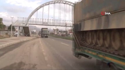 Sınıra Askeri Sevkıyat Sürüyor