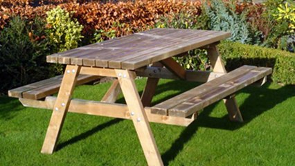 Transport Heavy Duty Picnic Table and Bench Set