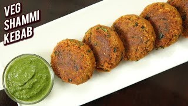Shami Kabab Recipe - How To Make Veg Shammi Kebab - Veg Starter Recipe - Ruchi