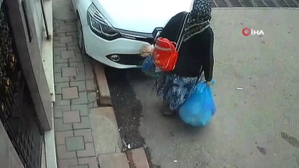 Eğitim kurumunda hırsızlık kameraya böyle yansıdı