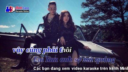 Karaoke - Tình Nhân Ơi (Single) - Orange, Binz, Superbrothers
