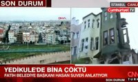 Canlı yayında böyle kurtarıldı