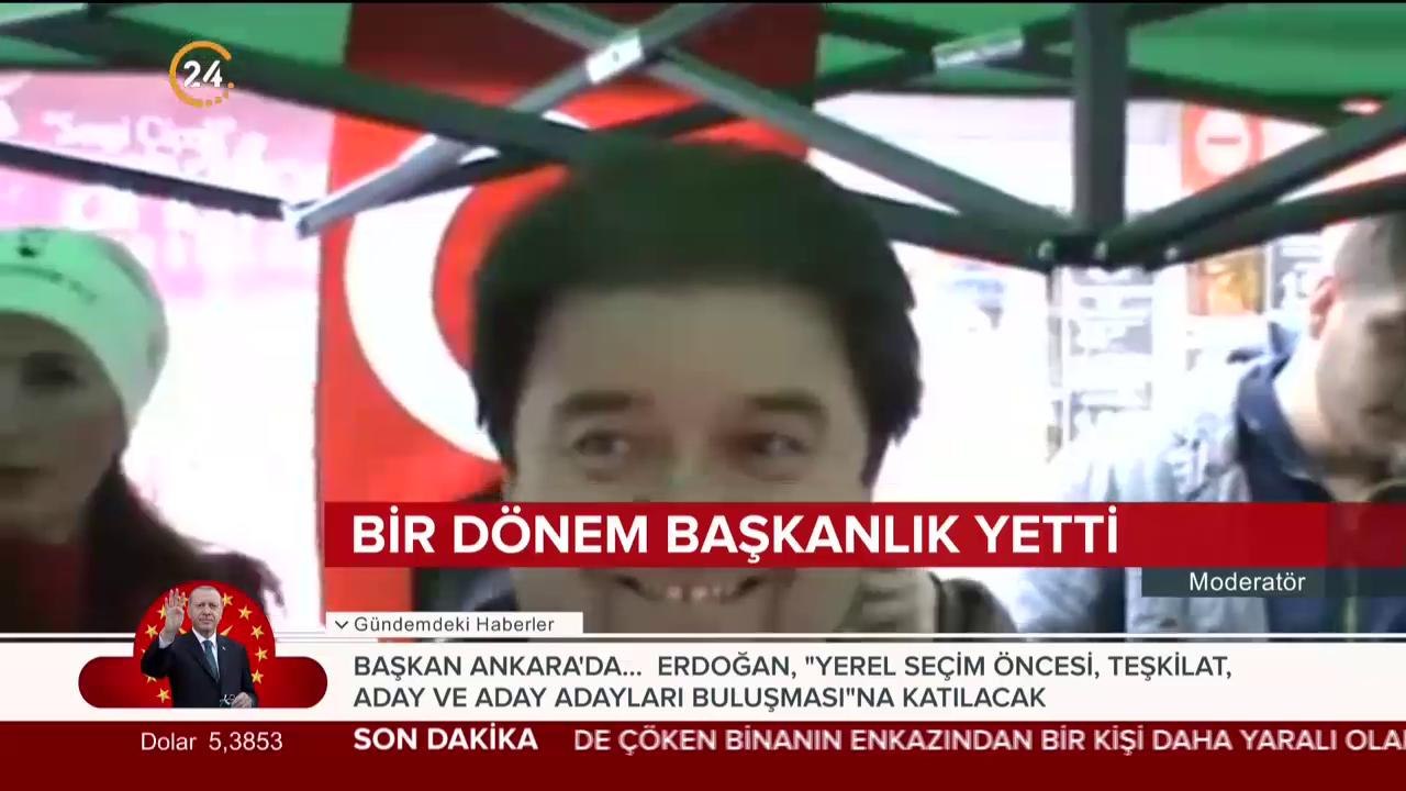 Bir dönem başkanlık yetti