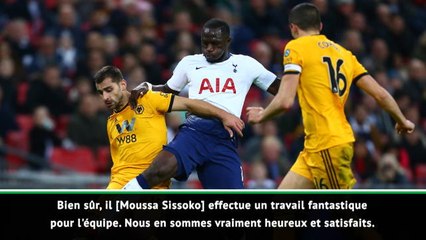 21e j. - Pochettino : "Sissoko effectue un travail fantastique"