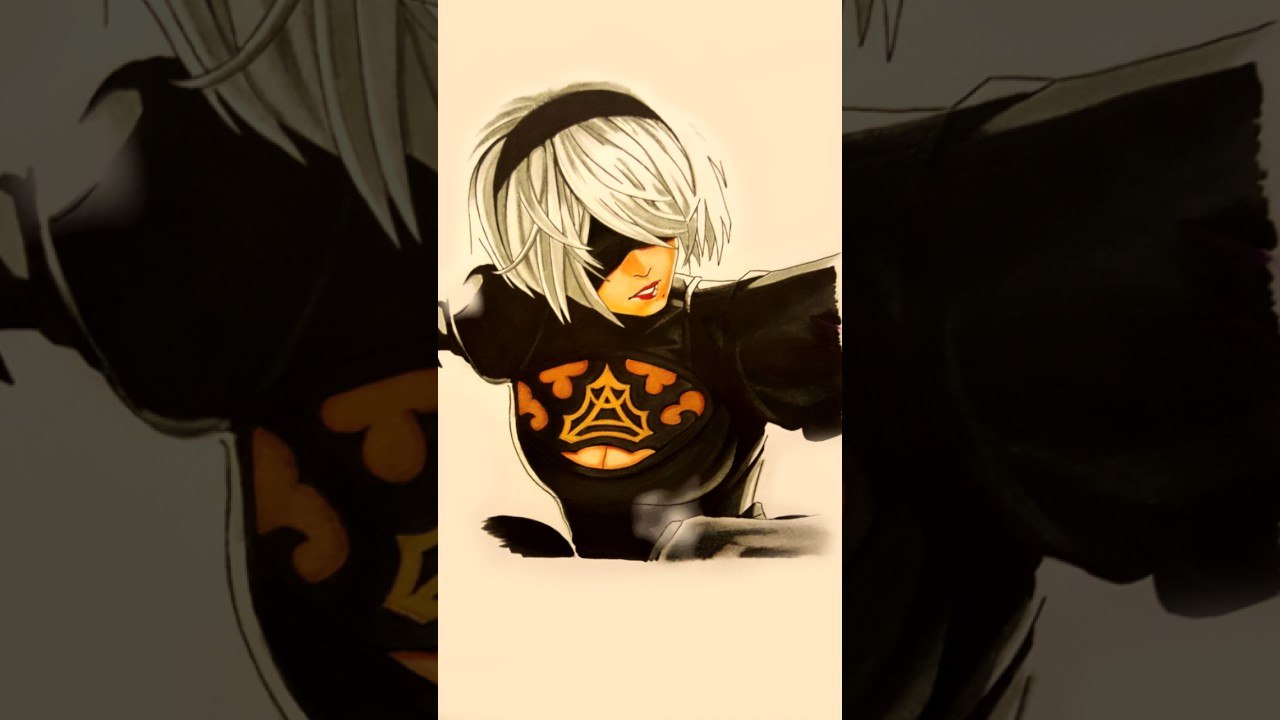 Dessin - 2B Nier Automata