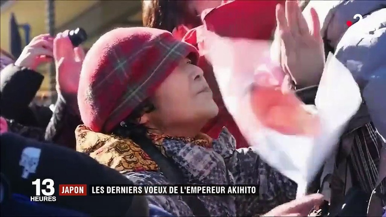Japon : les derniers vœux de l'empereur Akihito