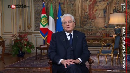 Il discorso di capodanno di Sergio Mattarella agli italiani | Notizie.it