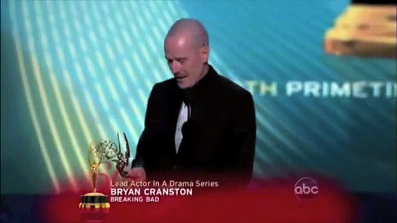 Bryan Cranston remporte un Emmy Award pour "Breaking Bad" (2008)