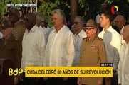 Cuba celebró 60 años de revolución que encabezó Fidel Castro