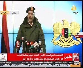 الجيش الليبي: مستمرون في معركتنا ضد الإرهاب