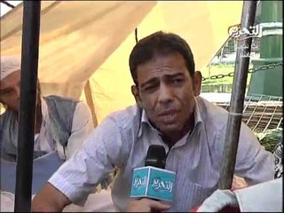 تغطية قناة التحرير لميدان التحرير وعمرو الليثى عوزينها محاكمات بجد وأب يبكى فى الميدان