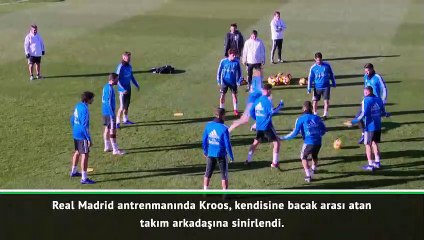 Real antrenmanı acı tatlı!