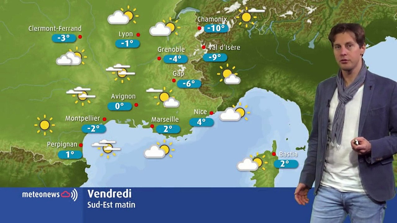 Votre météo du samedi 5 janvier : froid et ensoleillé
