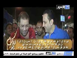 شاهد السيناريست سيد السبكي و الراجل اللي واقف ورا السبكي كوميدي جدا