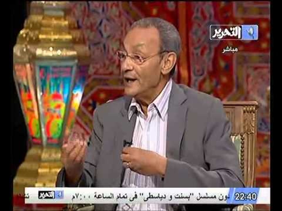 بهاء طاهر يرد بقوه علي تصريحات خيرت الشاطر الاخيره لصحيفه تركيه بشأن الاعلام المصري