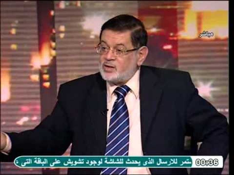 الخرباوي جماعة الاخوان تربية عسكرية وعليها ان تقوم بدورها كجماعة دعوية وان تلتزم بدورها