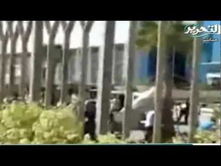 فيديو مشاهد من فض الامن لاعتصامات جامعة النيل