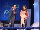 الغيطى يختتم برنامجه مع انوسه كوته بمداعبة الاسد جولد