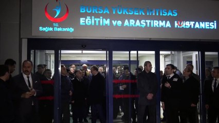 Bursa Valisi Canbolat hastanede taziyeleri kabul etti